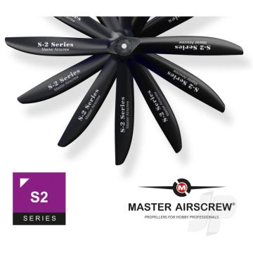 Master Airscrew Scimitar - 12x8 Propeller For RC Aeroplane