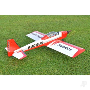 Max-Thrust Ruckus Balsa ARTF RC Plane (54in) – Red