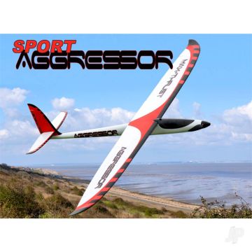 Max-Thrust Aggressor Sport Glider ARTF (no Tx/Rx/Batt) RC Plane (1500mm)