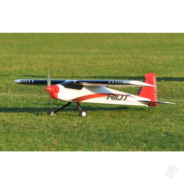 Max-Thrust Riot ARTF (no Tx/Rx/Batt) RC Plane (1400mm) – Red