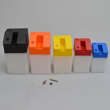 SLEC SL88D Maxi 11oz (313ml) Square Nitro Glow Fuel Tank (Orange) for RC Plane