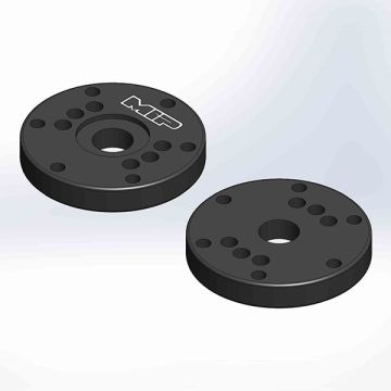 MIP Bypass1 Pistons, 6-Hole, 16mm (2)