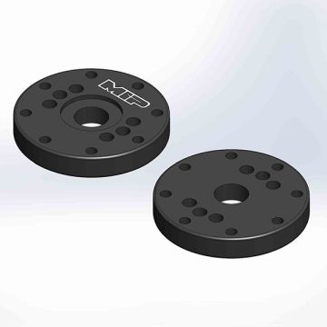 MIP Bypass1 Pistons, 8-Hole, 16mm (2)