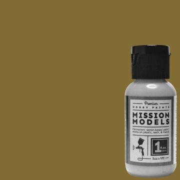 Mission Models Grunbraun RAL 8000 (1oz) Acrylic Airbrush Paint