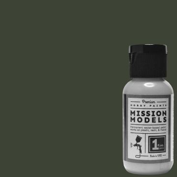 Mission Models Russian Dark Green 4BO FS 34079 (1oz) Acrylic Airbrush Paint