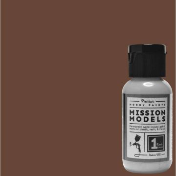 Mission Models Dark Tan FS 30219 (1oz) Acrylic Airbrush Paint