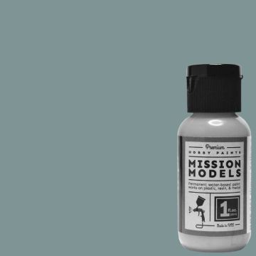 Mission Models Medium Seagrey RAF WWII BS 637 (1oz) Acrylic Airbrush Paint