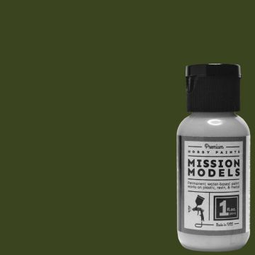 Mission Models IDF Green ( Merkava Modern AFV ) (1oz) Acrylic Airbrush Paint