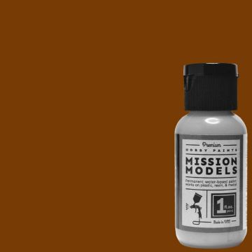 Mission Models Earth Red Brown FS 30117 MERDEC (1oz) Acrylic Airbrush Paint