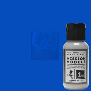 Mission Models Iridescent Blue (1oz) Acrylic Airbrush Paint