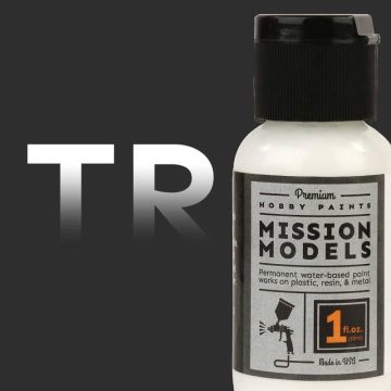 Mission Models Transparent Smoke ( window tint etc ) (1oz) Acrylic Airbrush Paint
