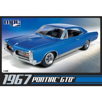 1967 Pontiac GTO 1:25 Scale MPC Detailed Plastic Kit 