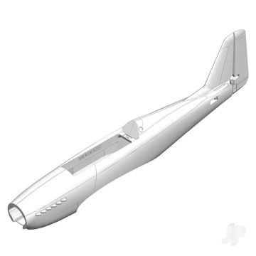 Multiplex Fuselage FunRacer white w/o Servos/Motor/Regler