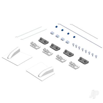 Multiplex Small parts with motor mount FunRacer