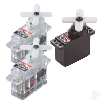 Multiplex Indoor Servo Set 2xHS-40 & 1xHS-65HB