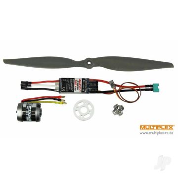 Multiplex FunCub NG Power Set - Motor, ESC & Prop for RC Plane