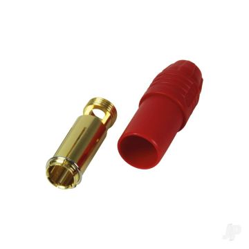 Multiplex MPX-AS150 Female Plug, Red (2 pcs)