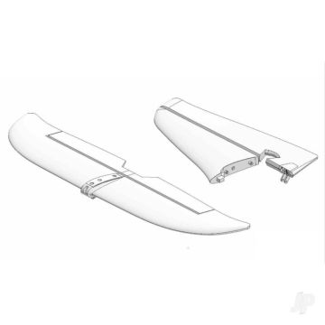 Multiplex Elevator Rudder Set Easy Glider 4