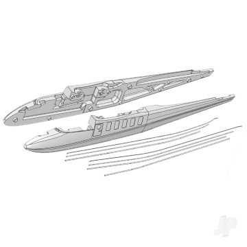 Multiplex Fuselage Shells + Snakes Twin Star II 224170