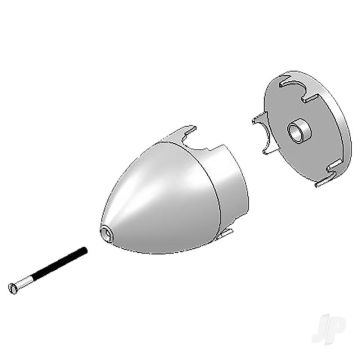 Multiplex 3-Blade White Plastic Spinner (Extra 300) 224310