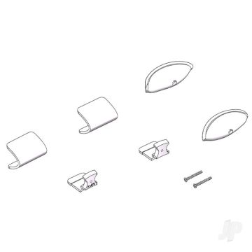 Multiplex FunCub XL Wing Light Cover Set 224440