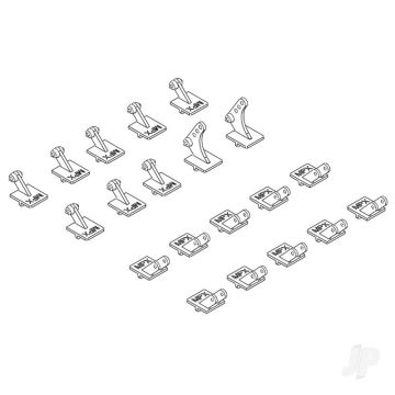 Multiplex FunCub XL offset hinge Set
