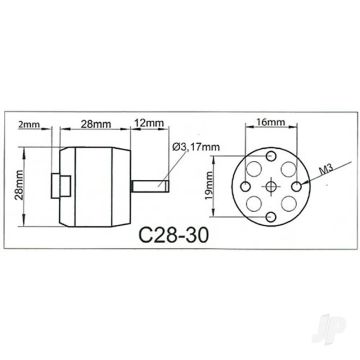 Multiplex ROXXY BL Outrunner (C28-30-09) Brushless Electric Motor