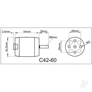 Multiplex ROXXY BL Outrunner (C42-60-05) Brushless Electric Motor