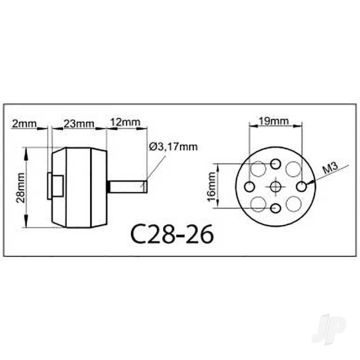 Multiplex ROXXY BL Outrunner (C28-26-21) Brushless Electric Motor