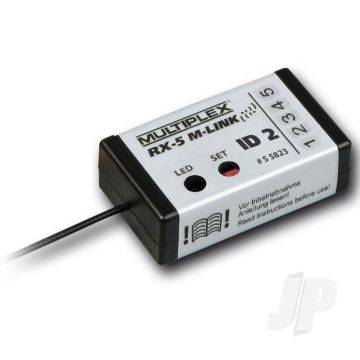 Multiplex Receiver RX-5 M-LINK ID 2 2.4GHz 55823