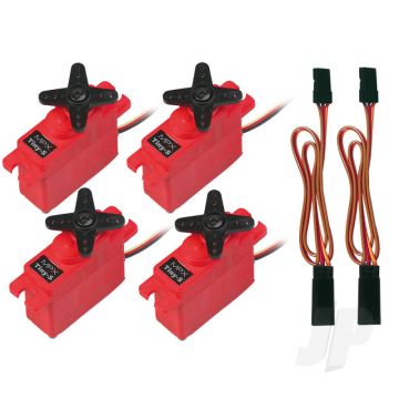 Multiplex Aileron Servo Upgrade Set TwinStar Summertime 62166