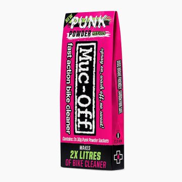 Muc-Off Punk Powder Cleaner 2 Pack (Makes 2l Of Nano Tech)