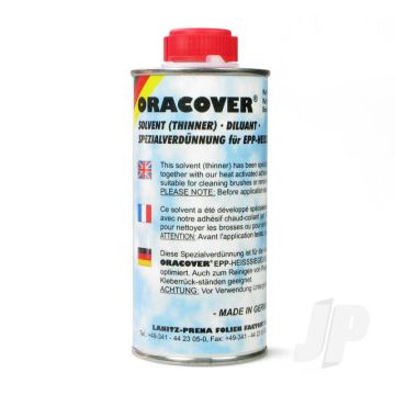 Oracover Thinners (For EPP Adhesive 0982) (0963) 250ml For RC Model Plane