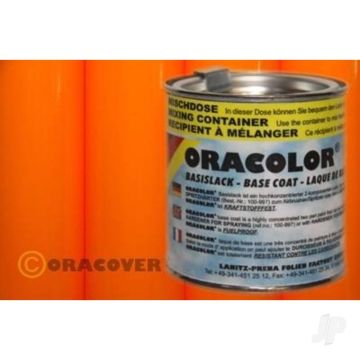 Oracover ORACOLOR 2-K-Elastic Varnish Fluorescent Signal Orange (160ml) 