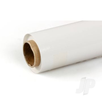 Oracover 10m White (10) Covering For RC Model Plane