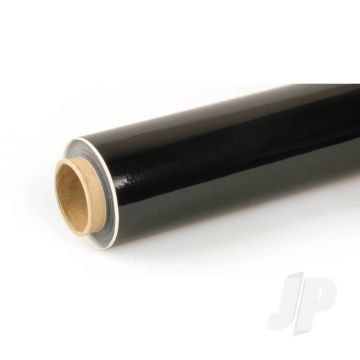 Oracover 10m Black (71) Covering For RC Model Plane