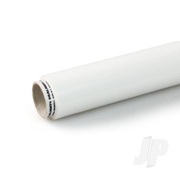 Oracover 10m Oralight Transparent White (10) Covering for RC Model Planes