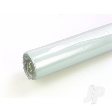 Oracover Air 2m Light Chrome Scale White (#99) Covering for RC Model Planes