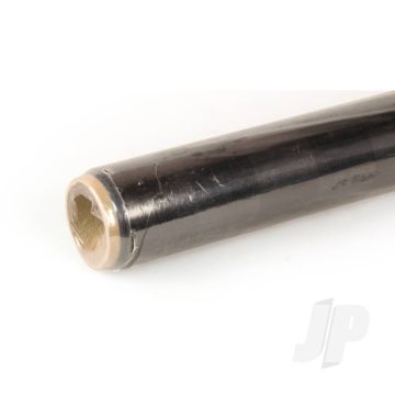 Oracover 2m Fun-3 Large Chequered Pearl Char/Black Covering for RC Model Planes