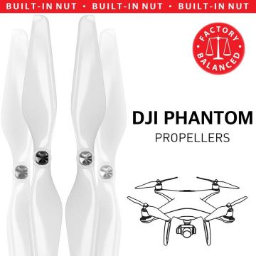 Master Airscrew 9.4x5 MR PH Propeller Set 4x White DJI Phantom 1 2 3
