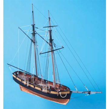 Caldercraft HM Schooner Pickle Wood Kit 1:64 Scale 