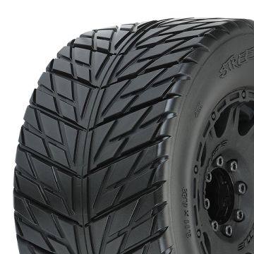 Proline Street Fighter 3.8" Belted Raid Black 8x32 Hex 17mm Wheels