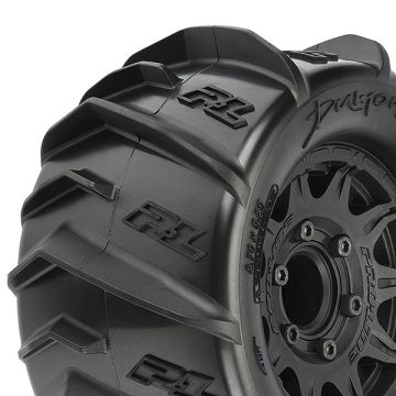 Proline Dumont 2.8" Sand Tyres Raid Blk 6x30 R/Hex 12mm Wheel