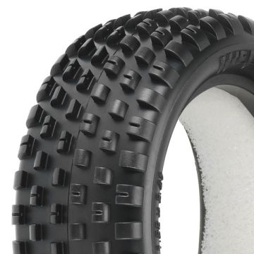 PROLINE WEDGE SQUARED 2.2" Z3 MEDIUM CARPET 4WD FRONT TYRES For RC Car