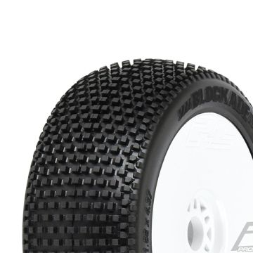 Proline 'Blockade' S4 Premount Velocity V2 White Wheels (2)