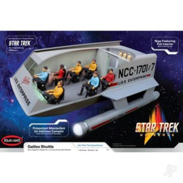 Polar Lights 1:32 Star Trek Galileo Shuttle w/Interior 2T Plastic Kit
