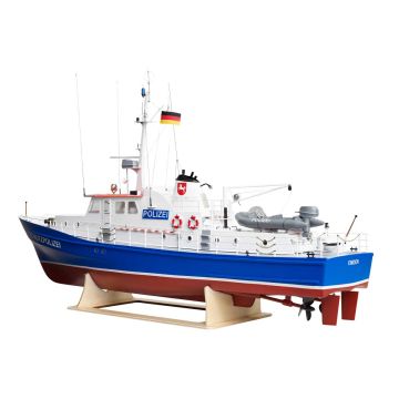 Police Boat W3 Boat with Fittings 1:25 Scale Krick Robbe Radio Control Model Kit