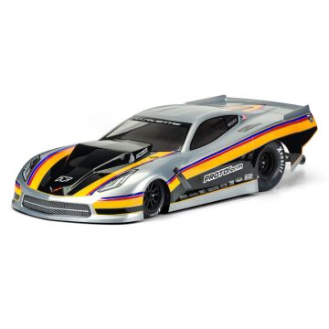 Proline Protoform Chevrolet Corvette C7 Pro Mod RC Drag Car Clear Body (Slash)