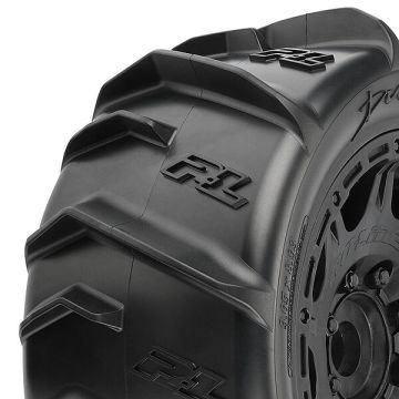 Proline Dumont Paddle Sand/Snow On 5.7" Raid Black Wheels