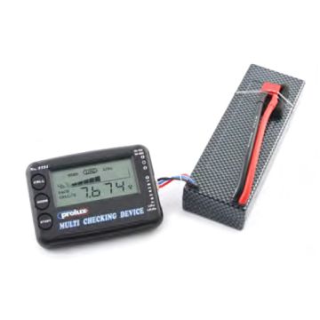Prolux Multi Battery Voltage & Capacity Checker 1-7S LiPo/LiFe and 4-8Cell NiCd/NiMh